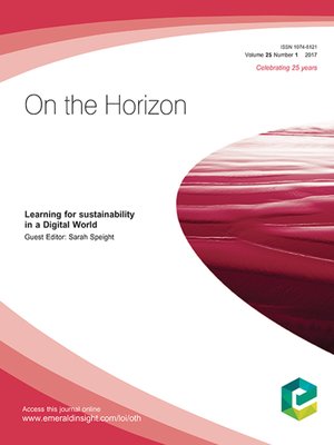 cover image of On the Horizon, Volume 25, Issue 1
